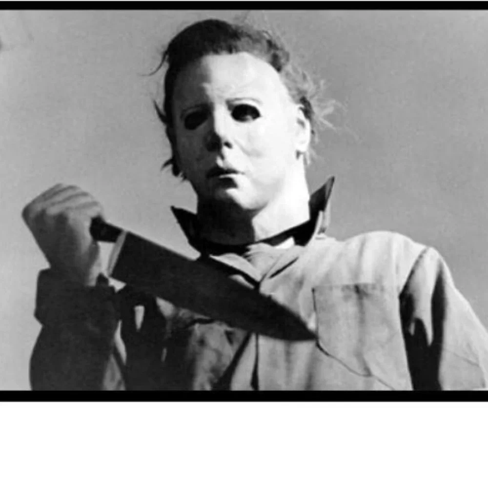 Michael Myers Costume Latex Rubber Head Man Horror Scary Mask Halloween Party